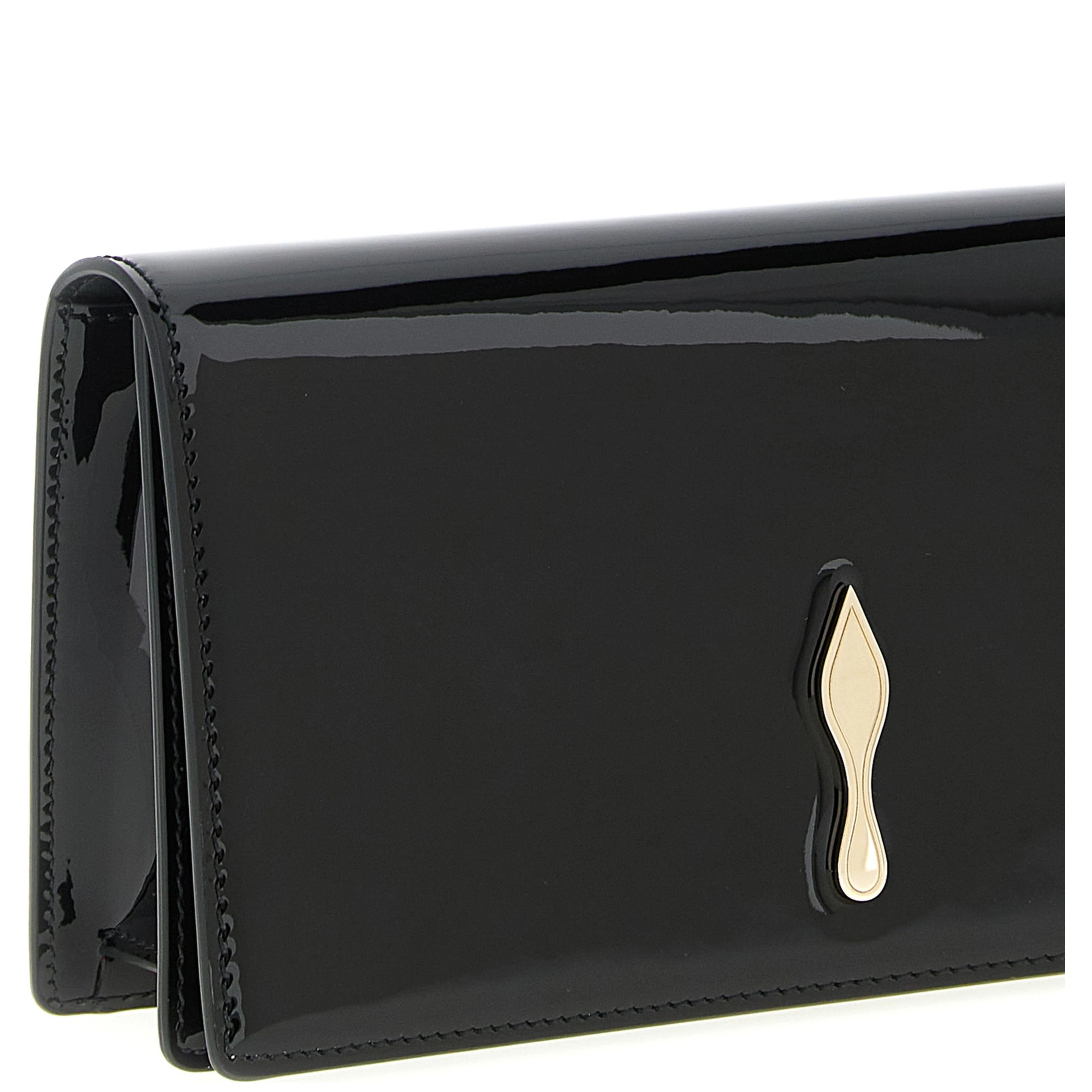 Black Calfskin Clutch Bag