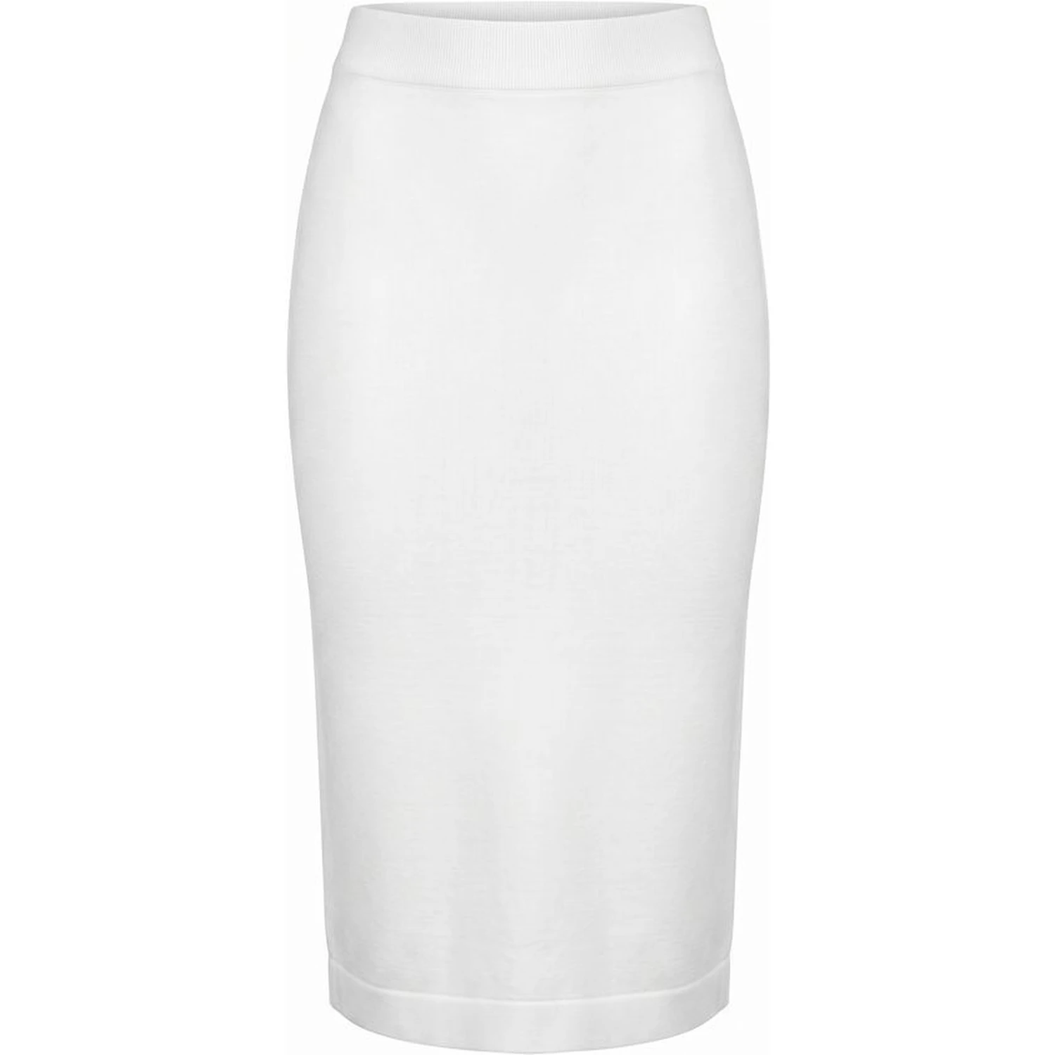 White Cotton Women Skirt