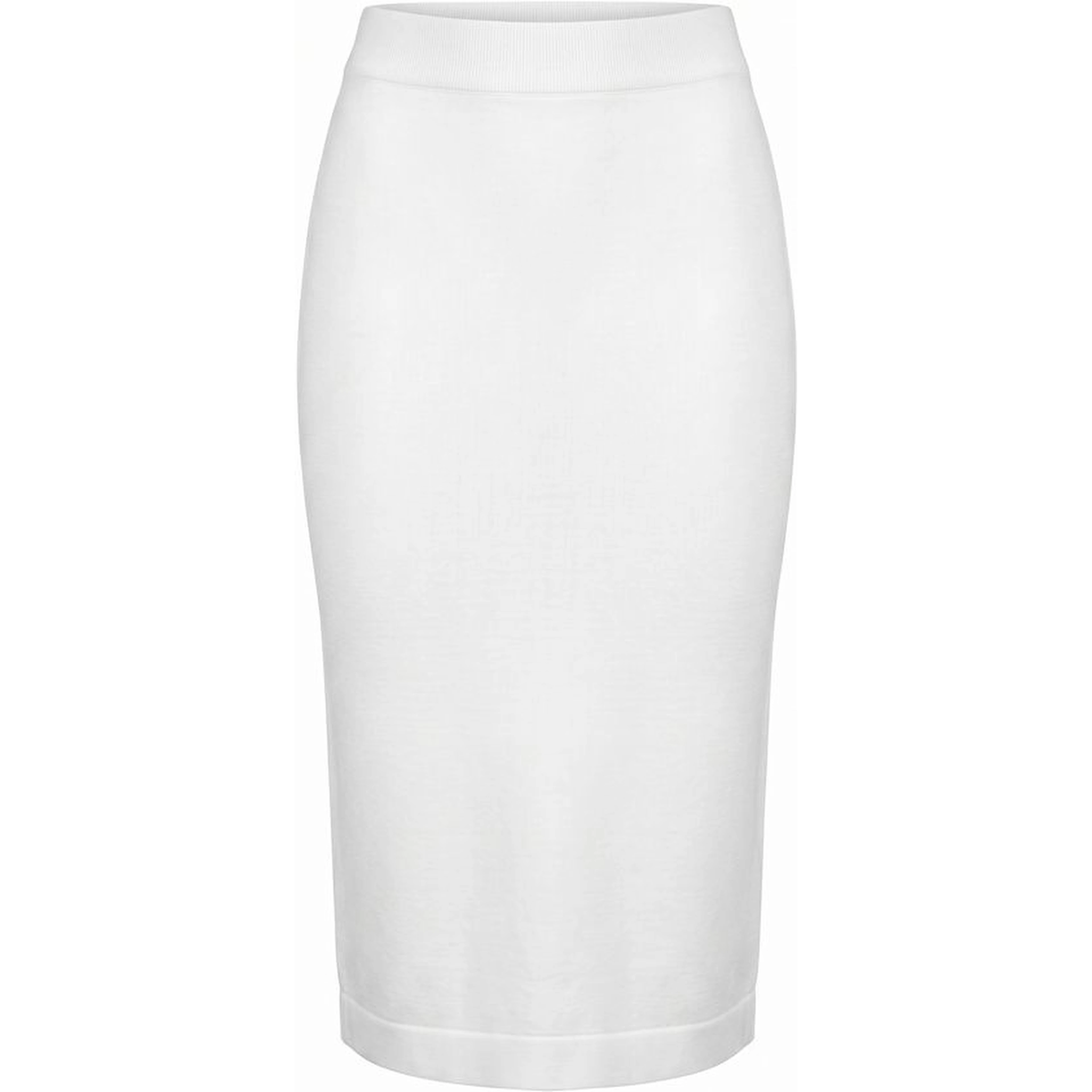 White Cotton Women Skirt