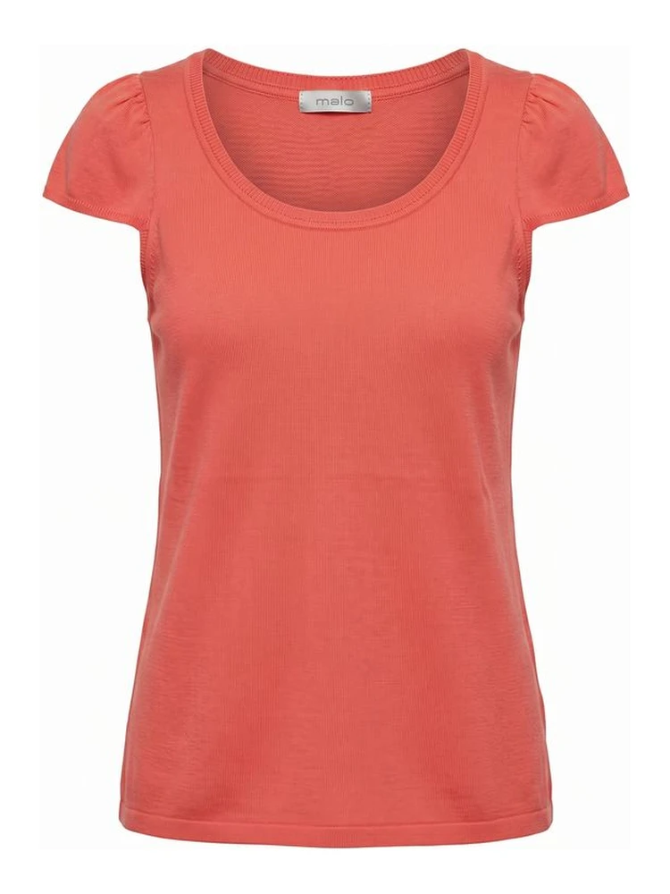 Red Cotton Women's T-Shirt