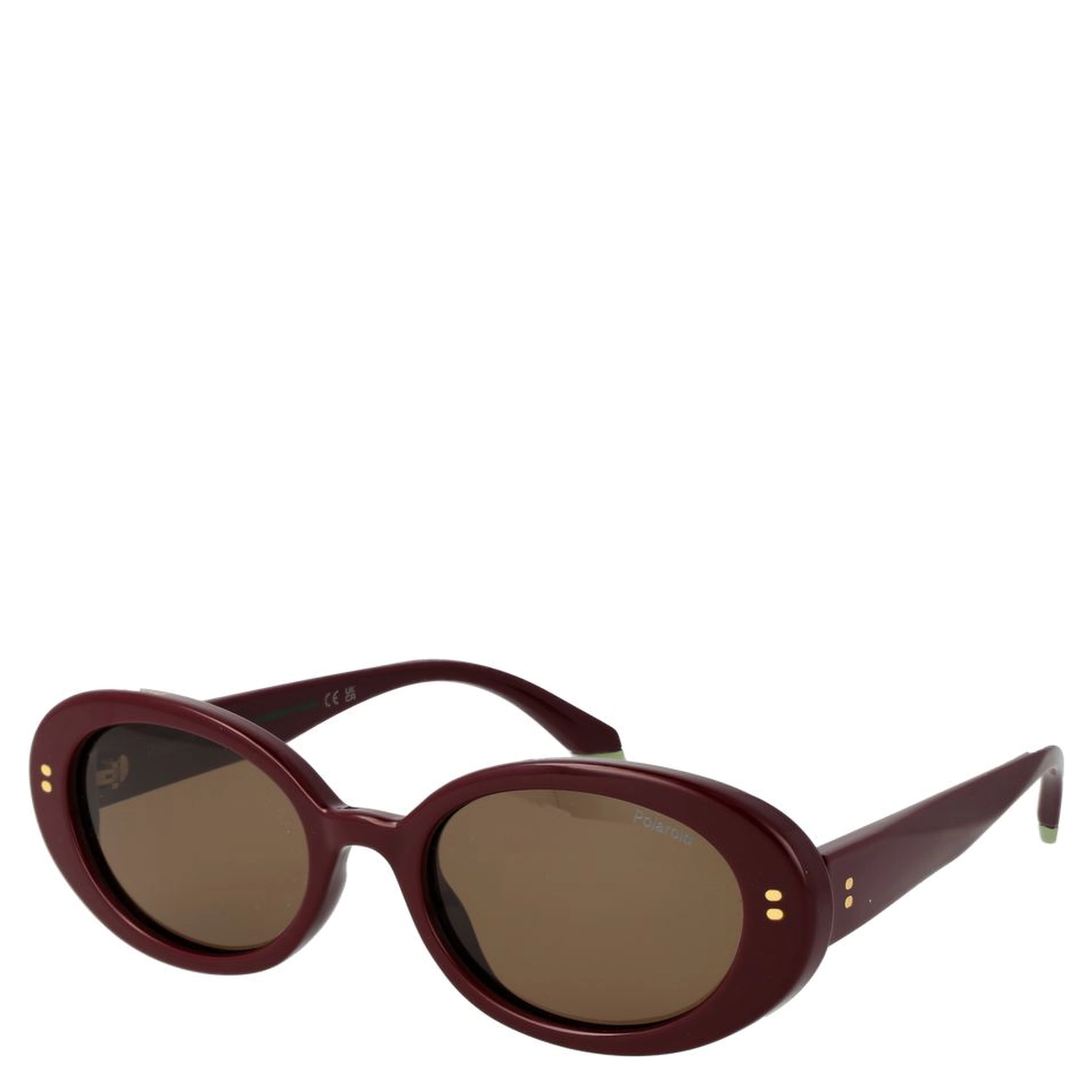 Burgundy Polycarbonate Sunglasses