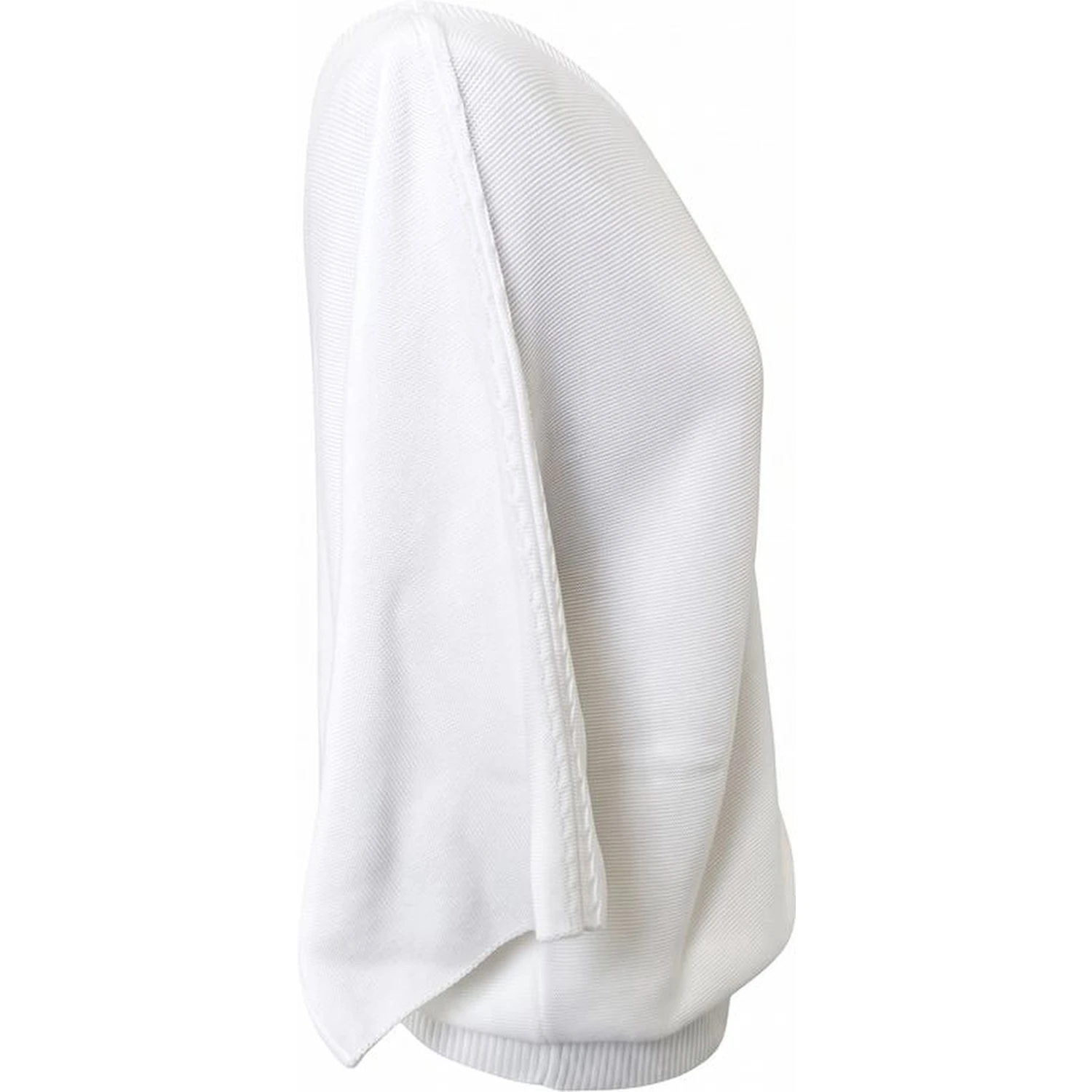 White Cotton Women Sweater