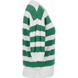 Green Cotton Women Sweater