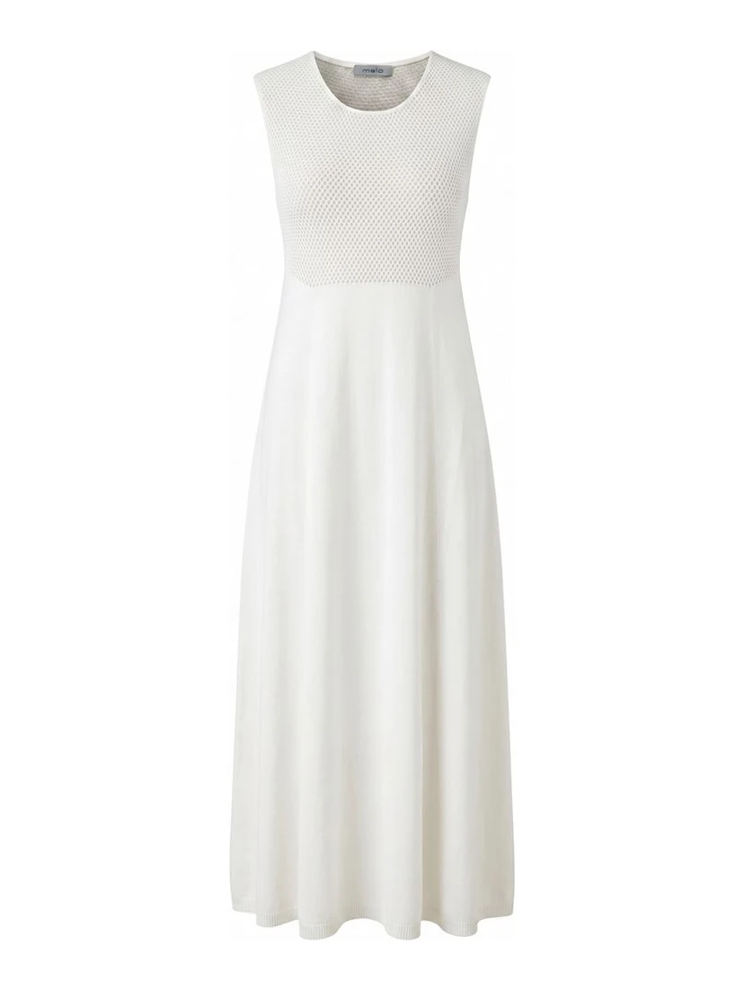White Silk Women Dress