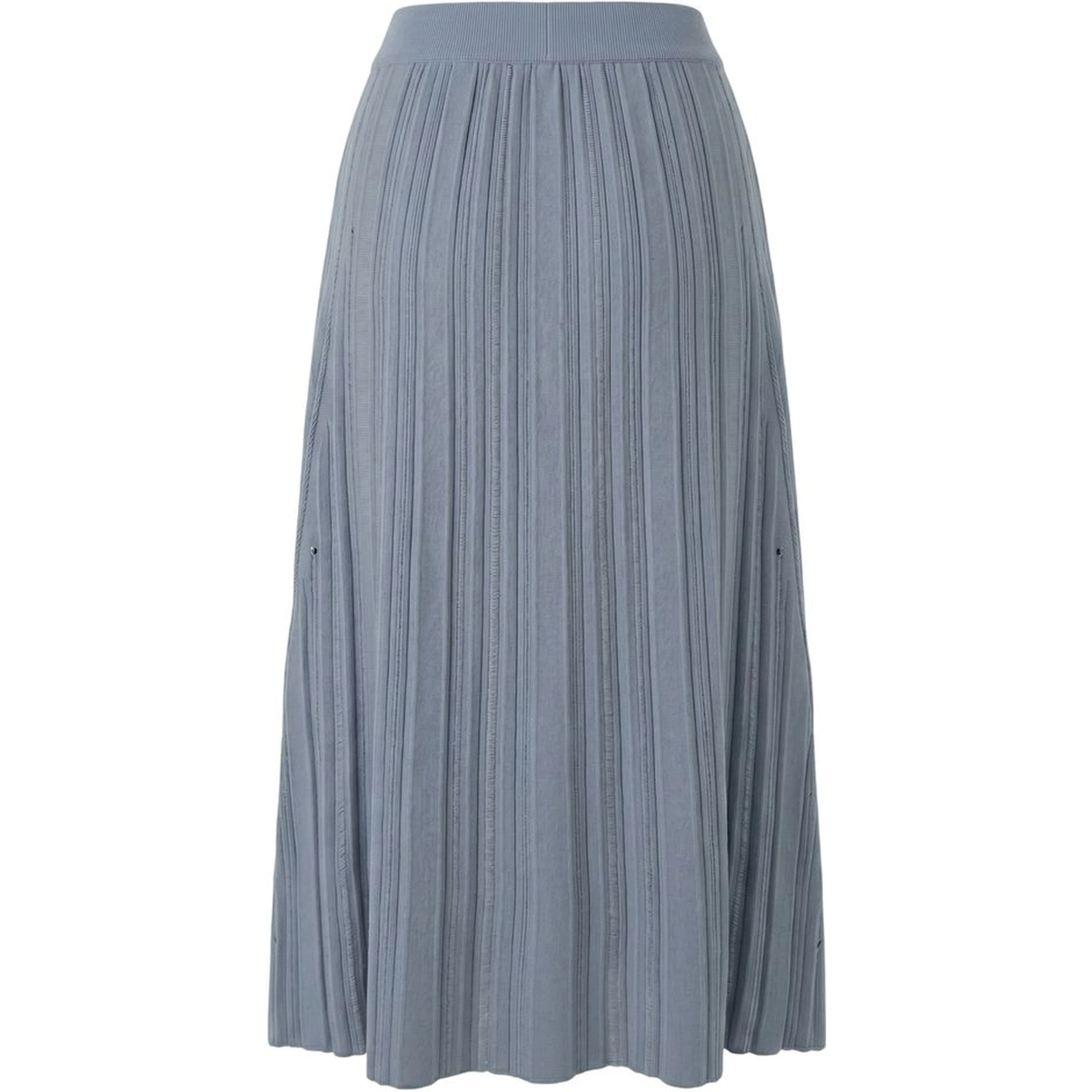 Grey Cotton Women Skirt