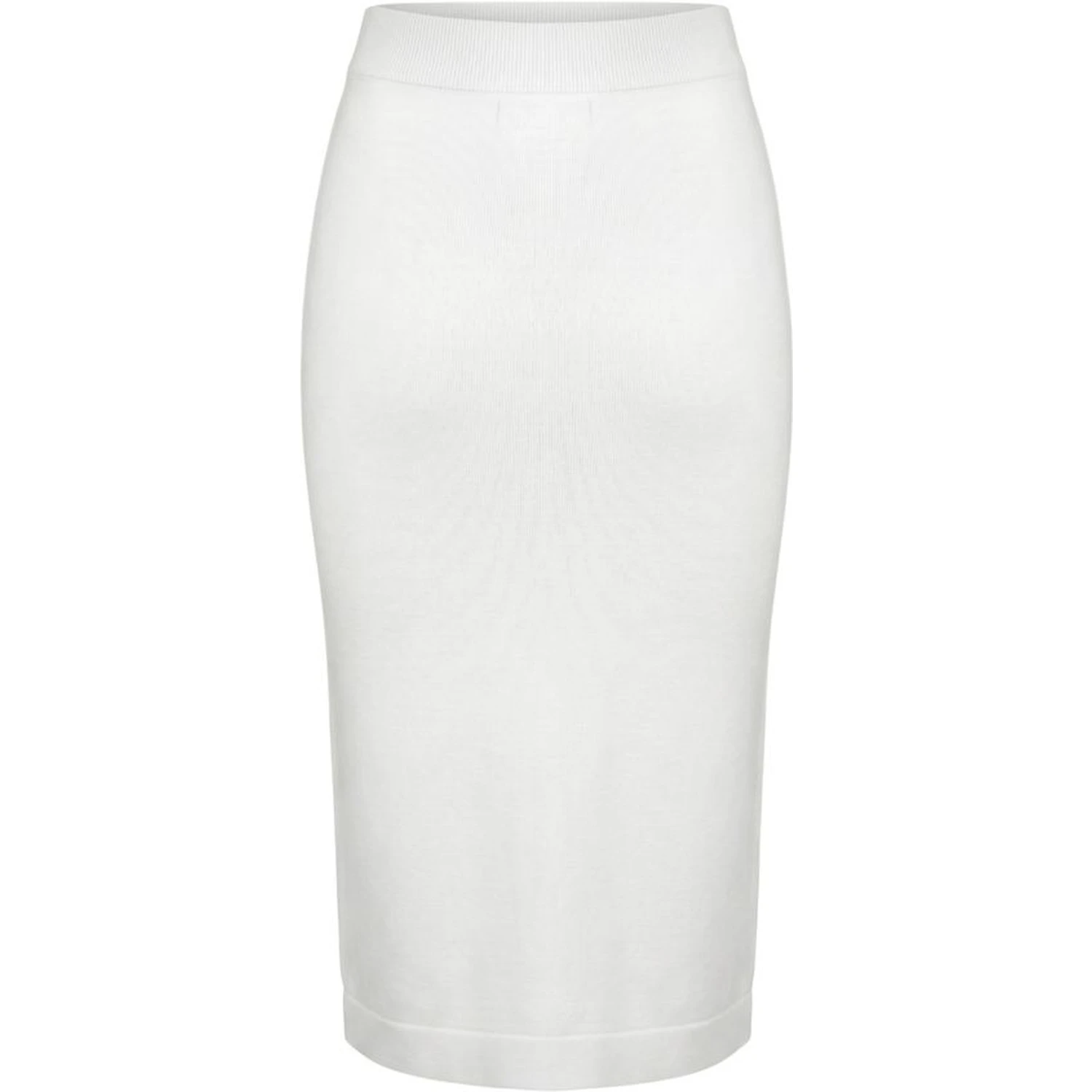 White Cotton Women Skirt