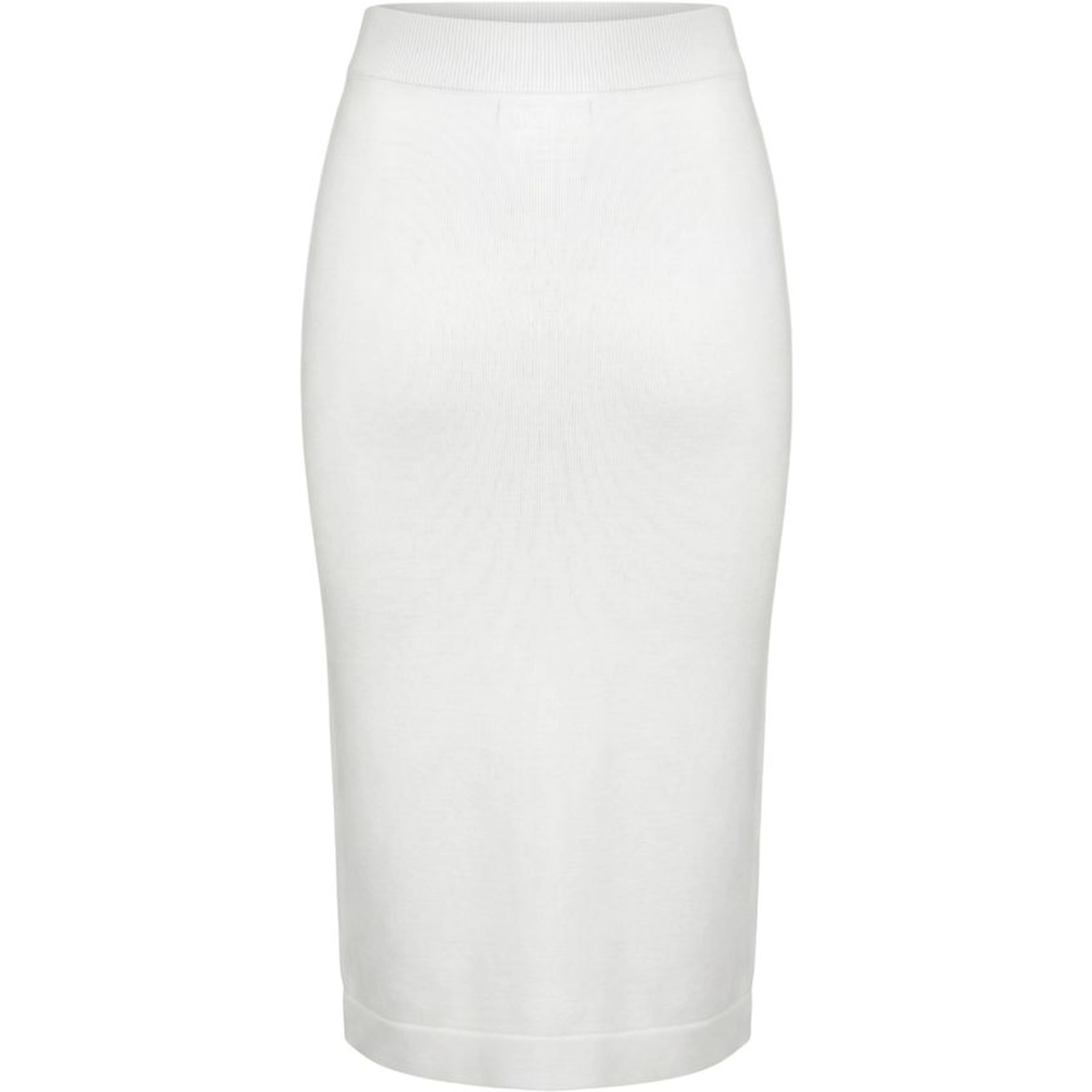 White Cotton Women Skirt