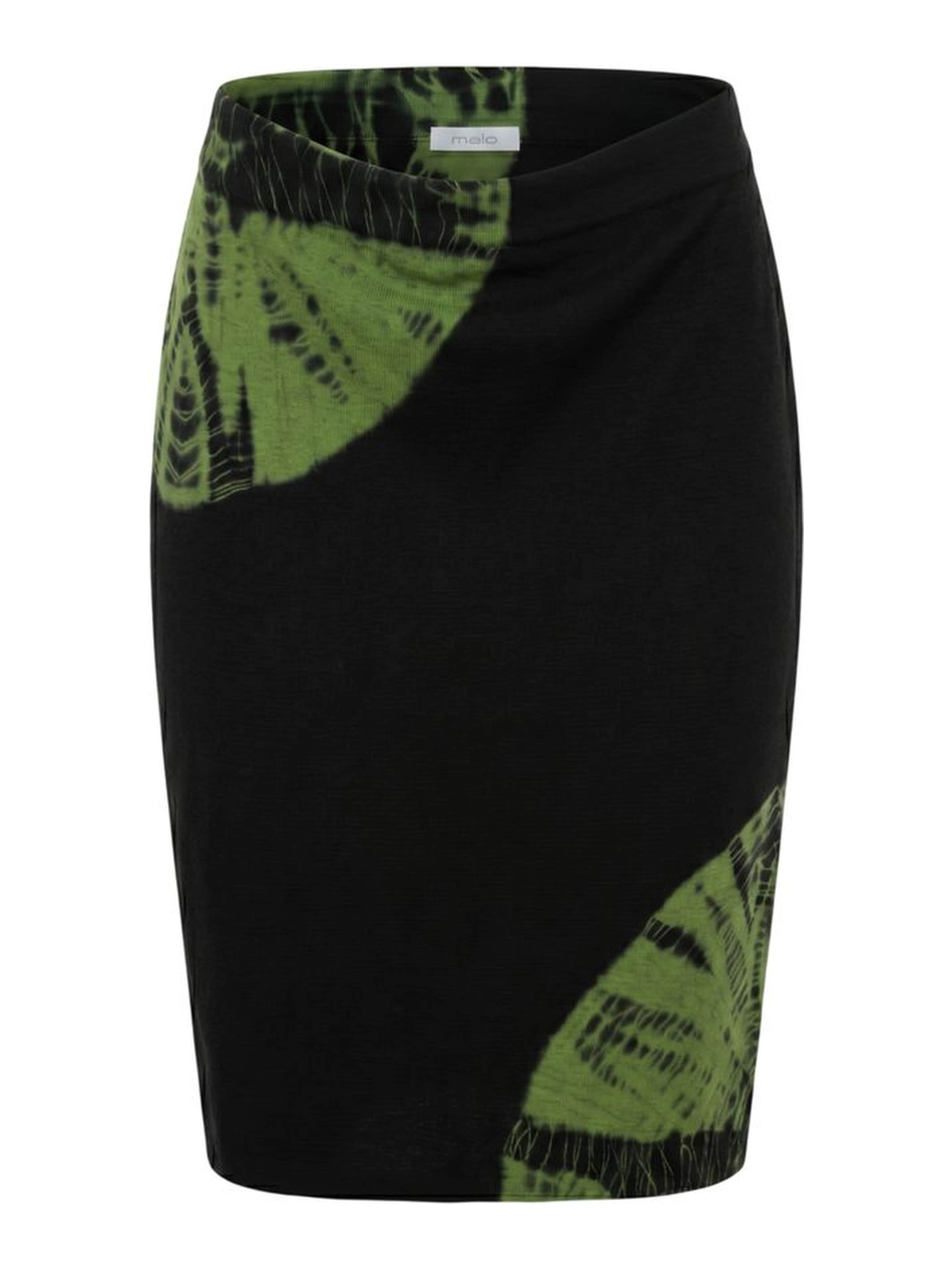 Green Cotton Women Skirt