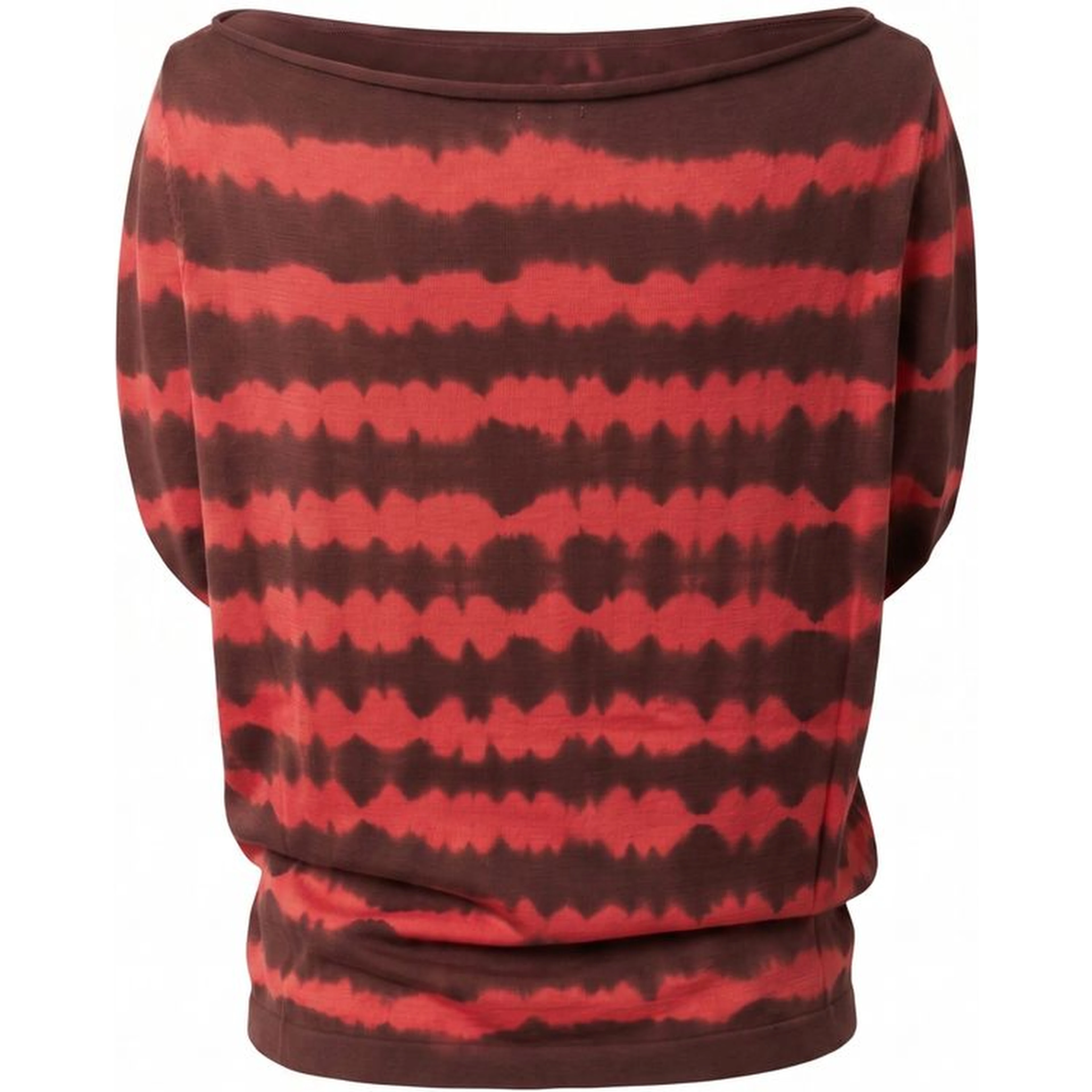 Brown Cotton Women T-Shirt