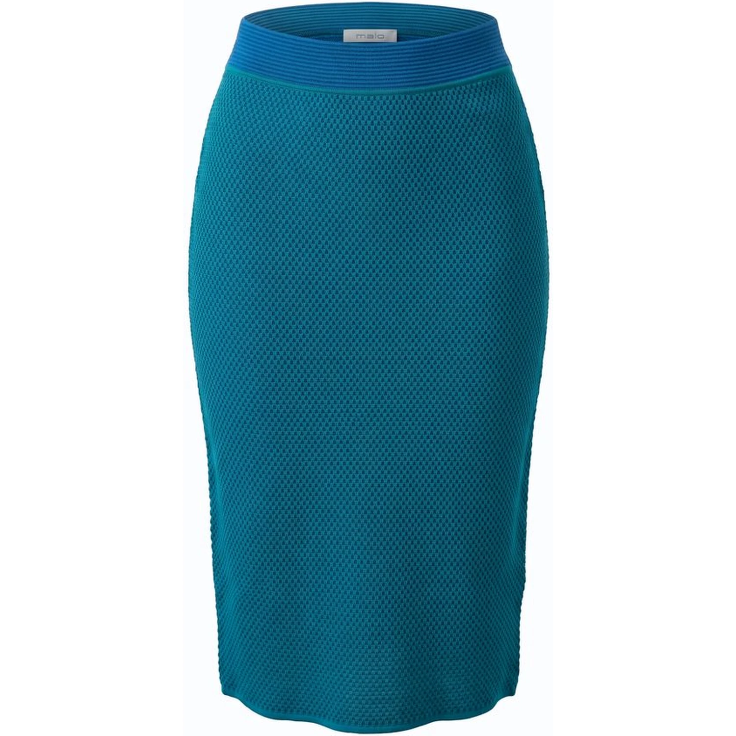 Blue Silk Women Skirt