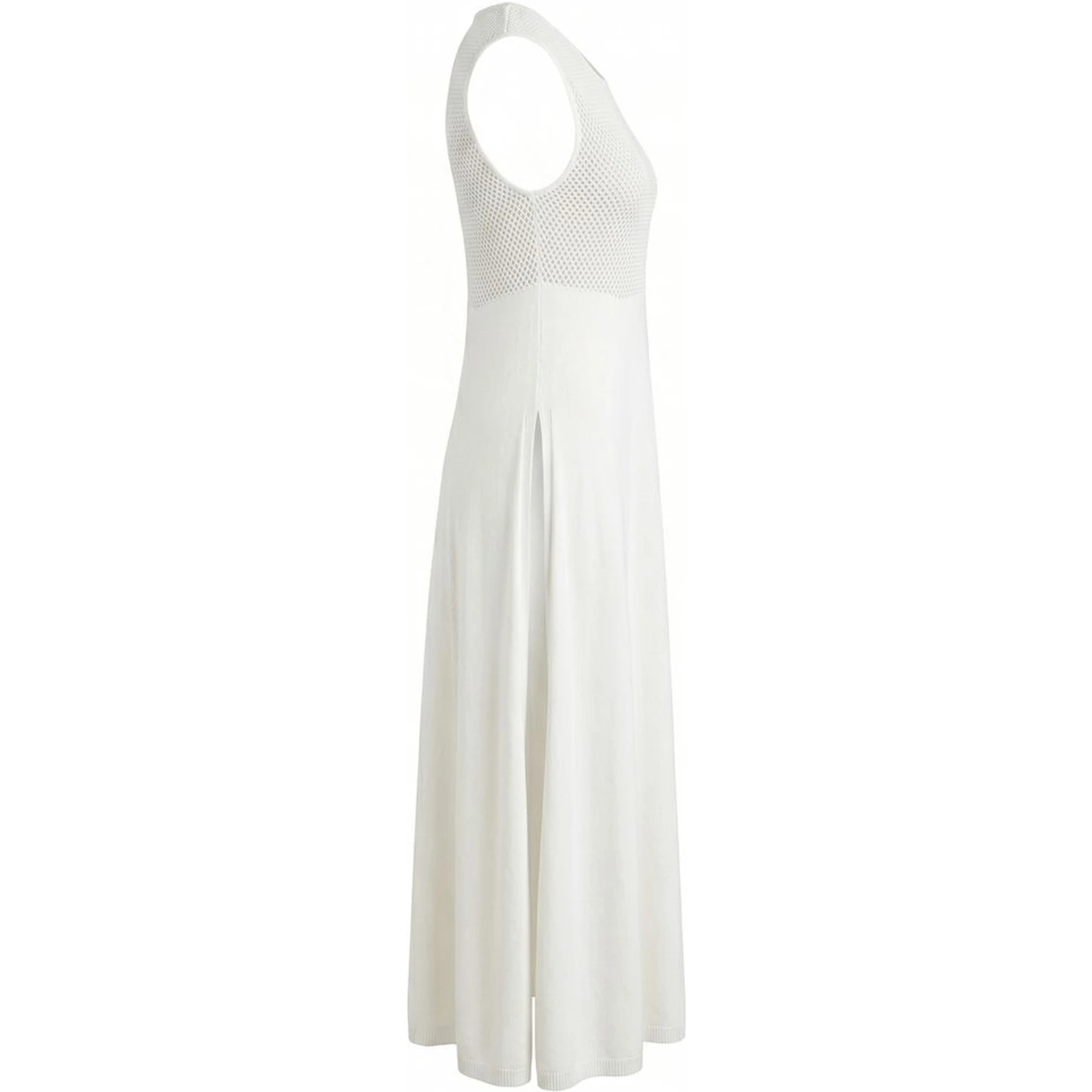 White Silk Women Dress