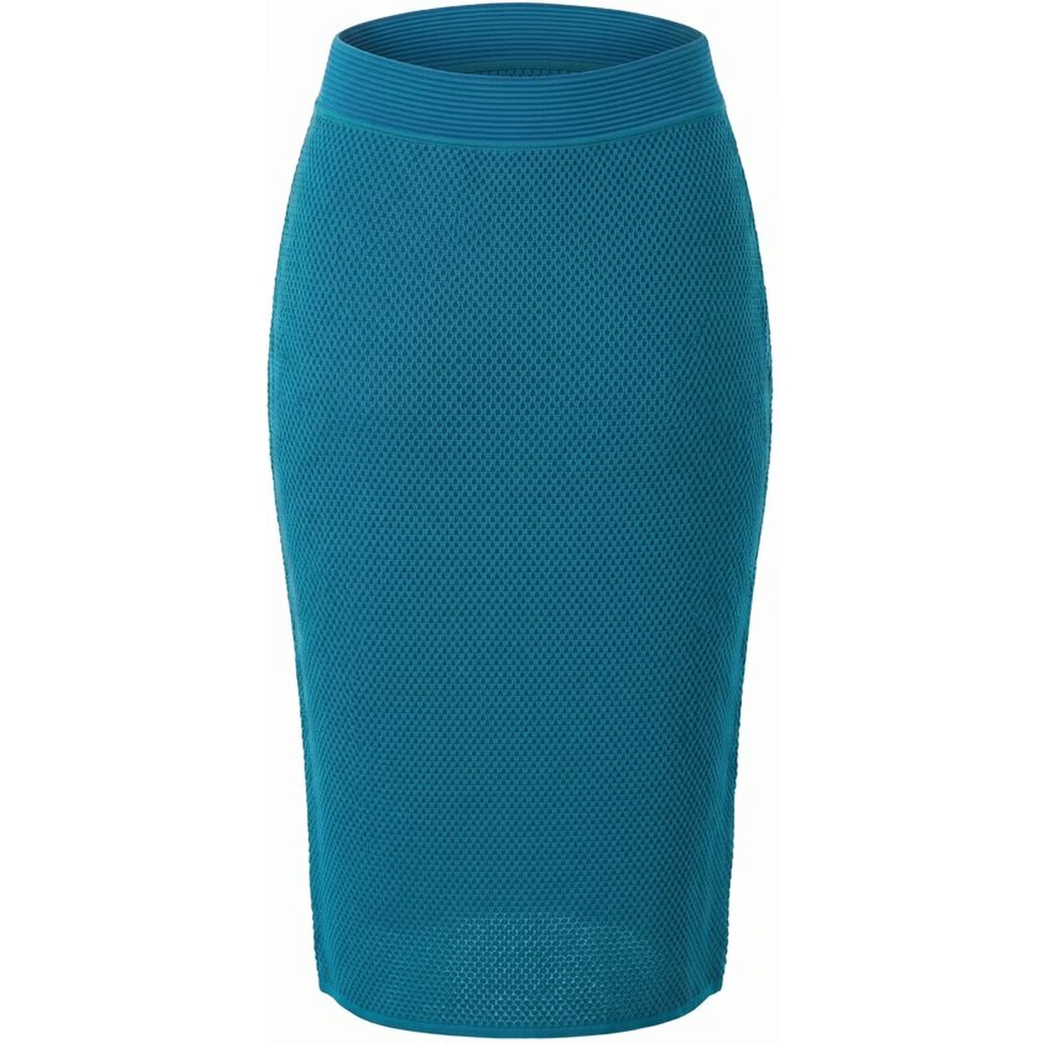 Blue Silk Women Skirt