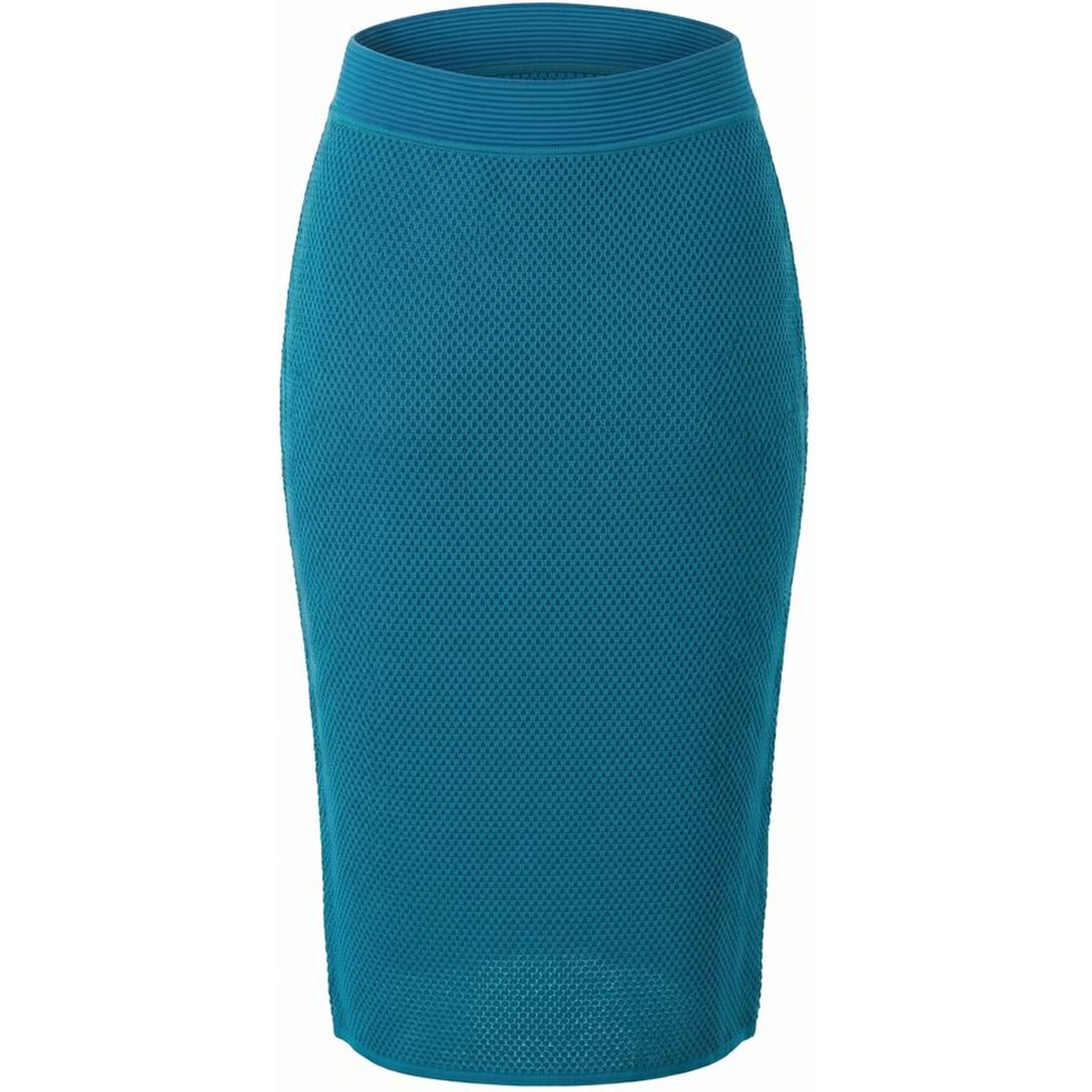 Blue Silk Women Skirt