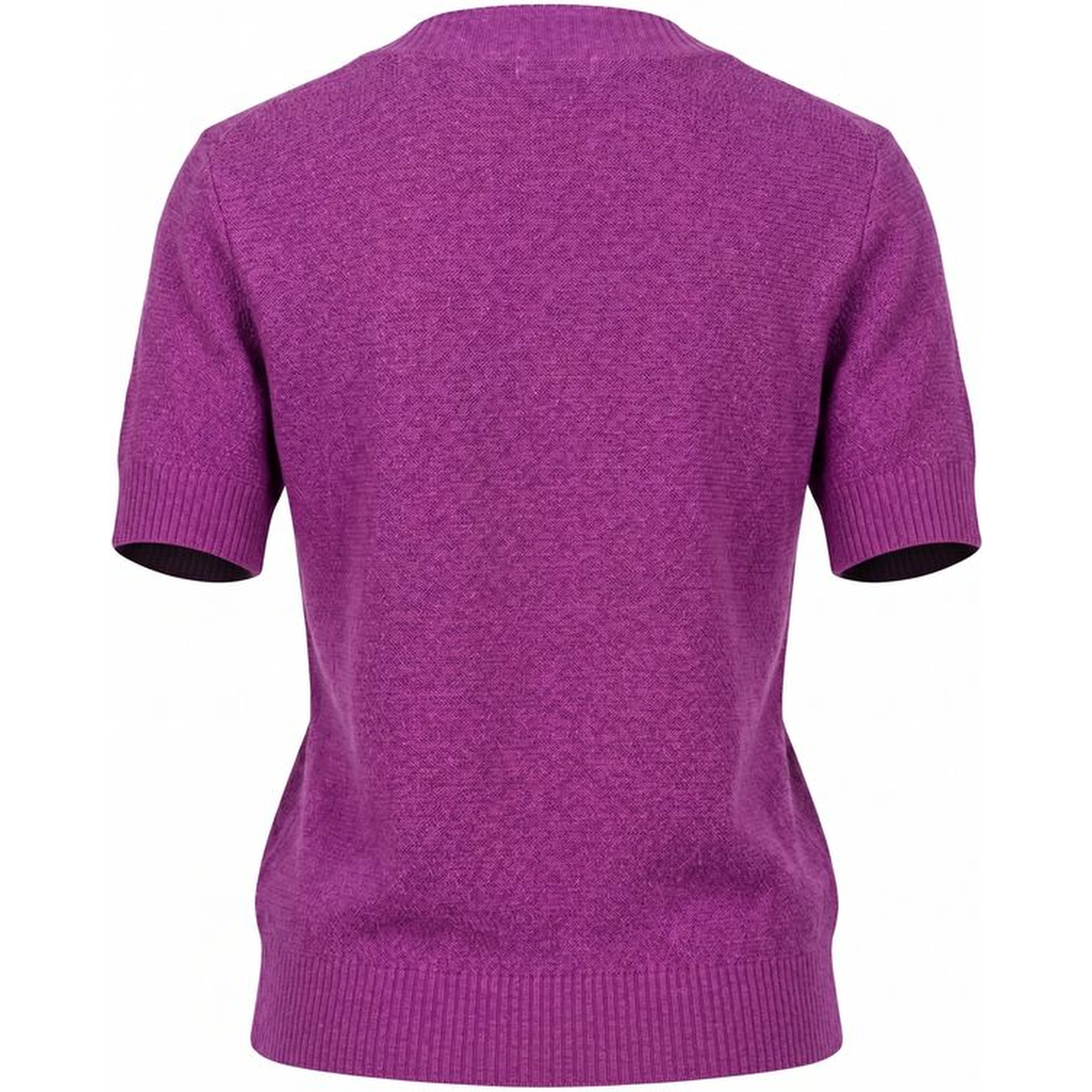Purple Silk Blend Women Sweater