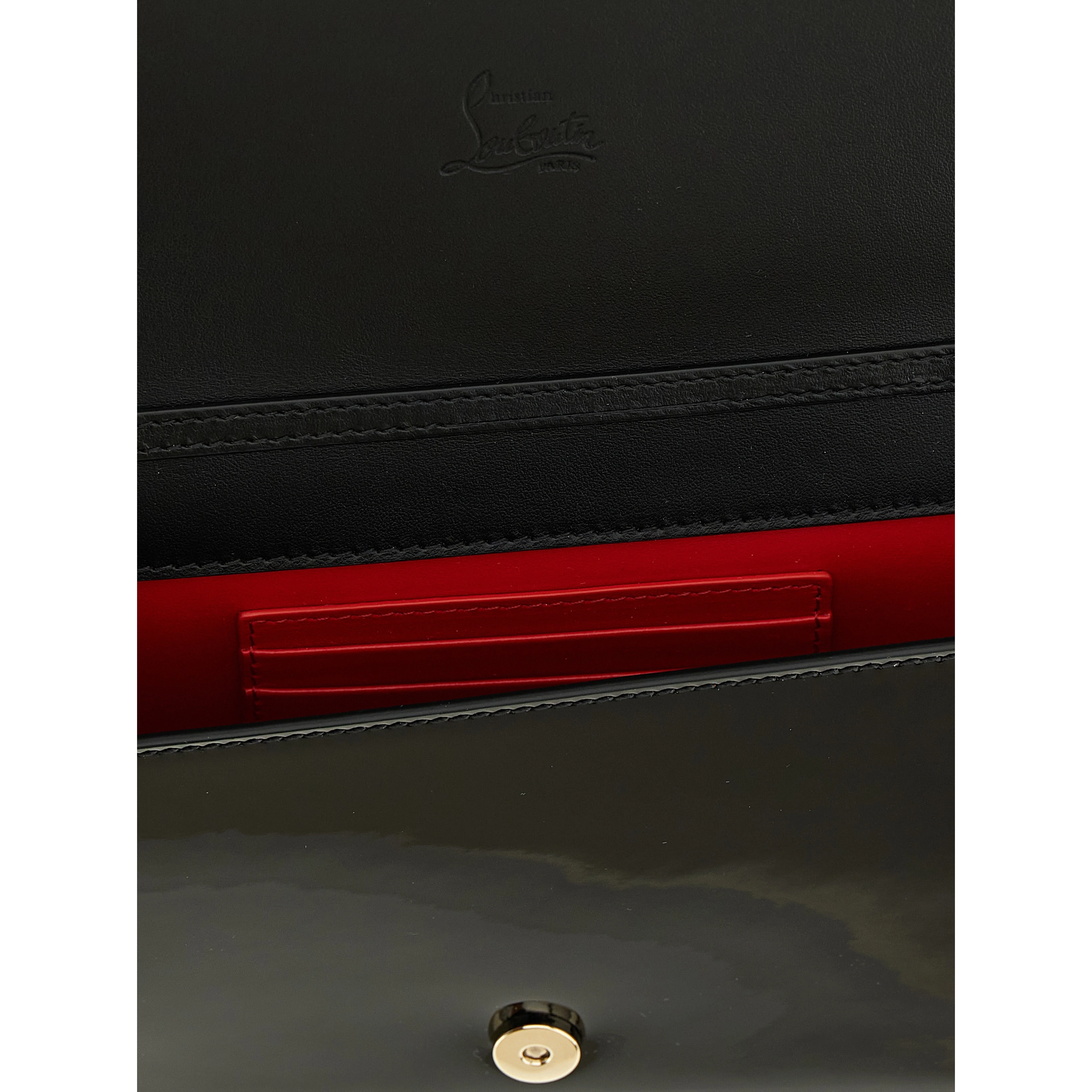 Black Calfskin Clutch Bag