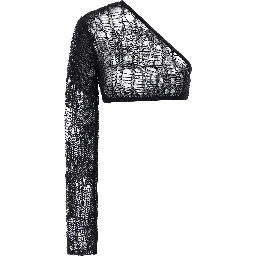 Black Nylon Tank Tops