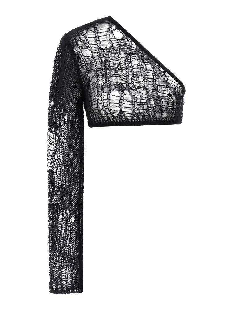 Black Nylon Tank Tops