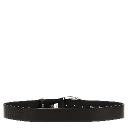 Black Other Fibres Regular Belt
