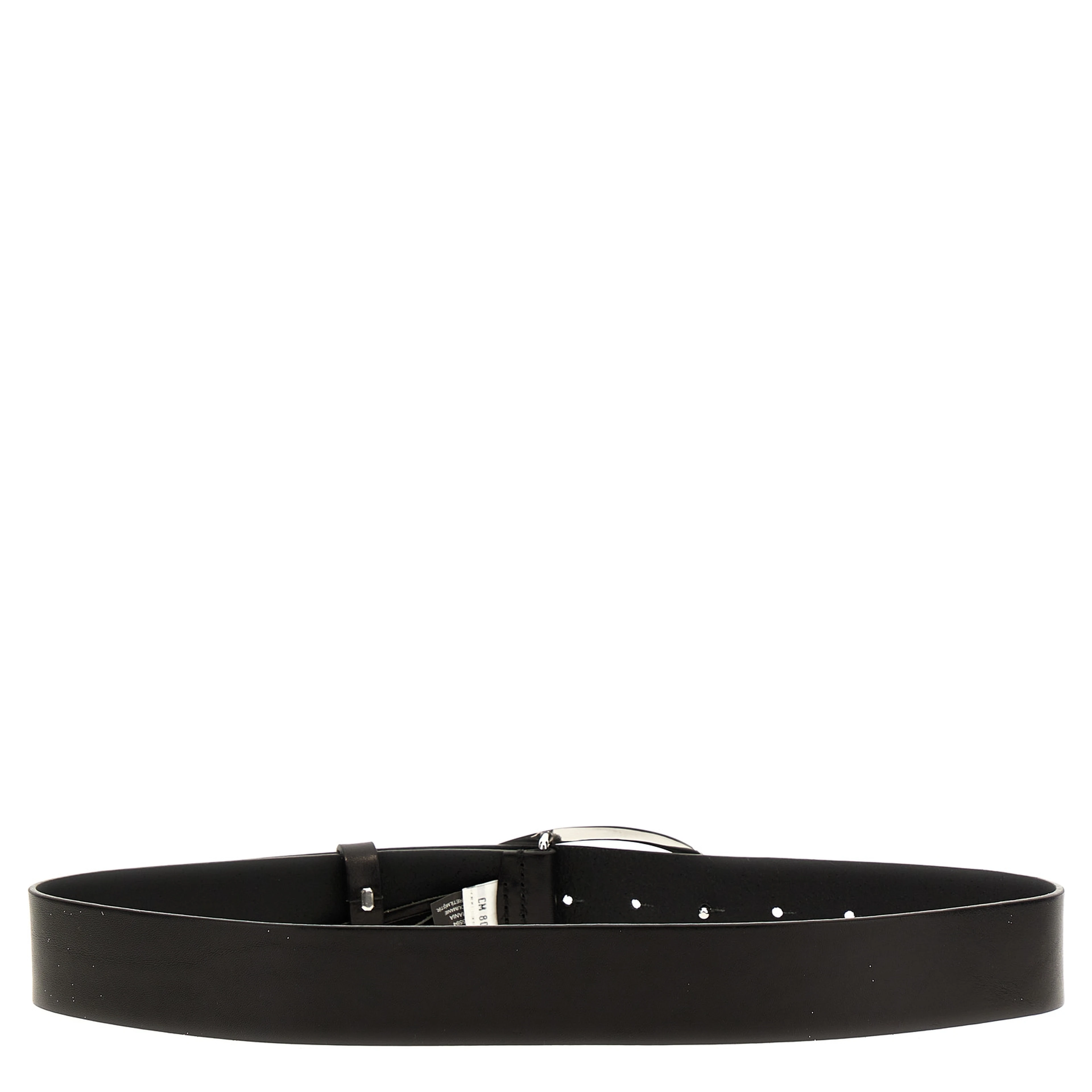 Black Other Fibres Regular Belt