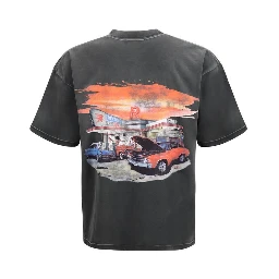 Gray Cotton T-Shirt