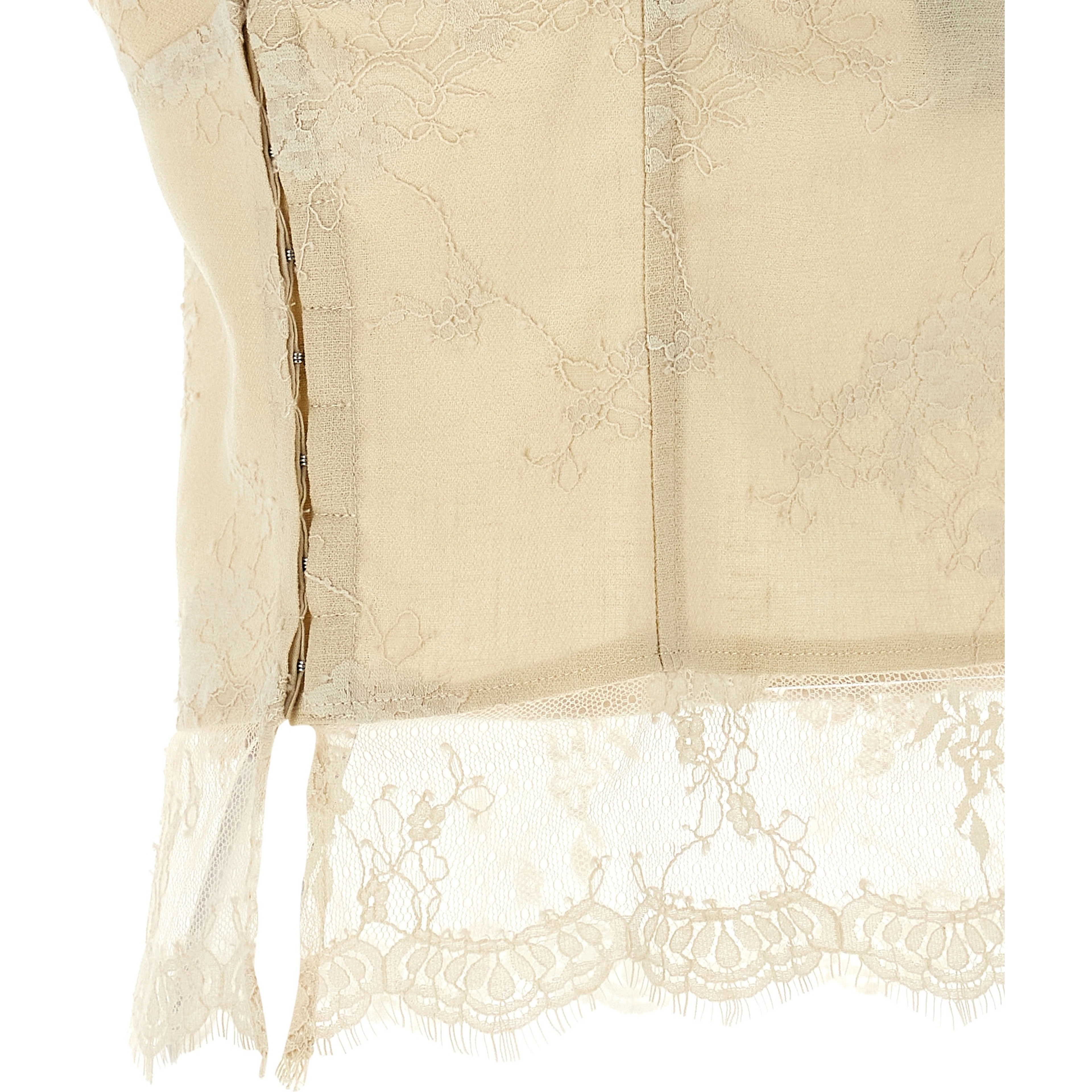 Beige Linen Tank Tops