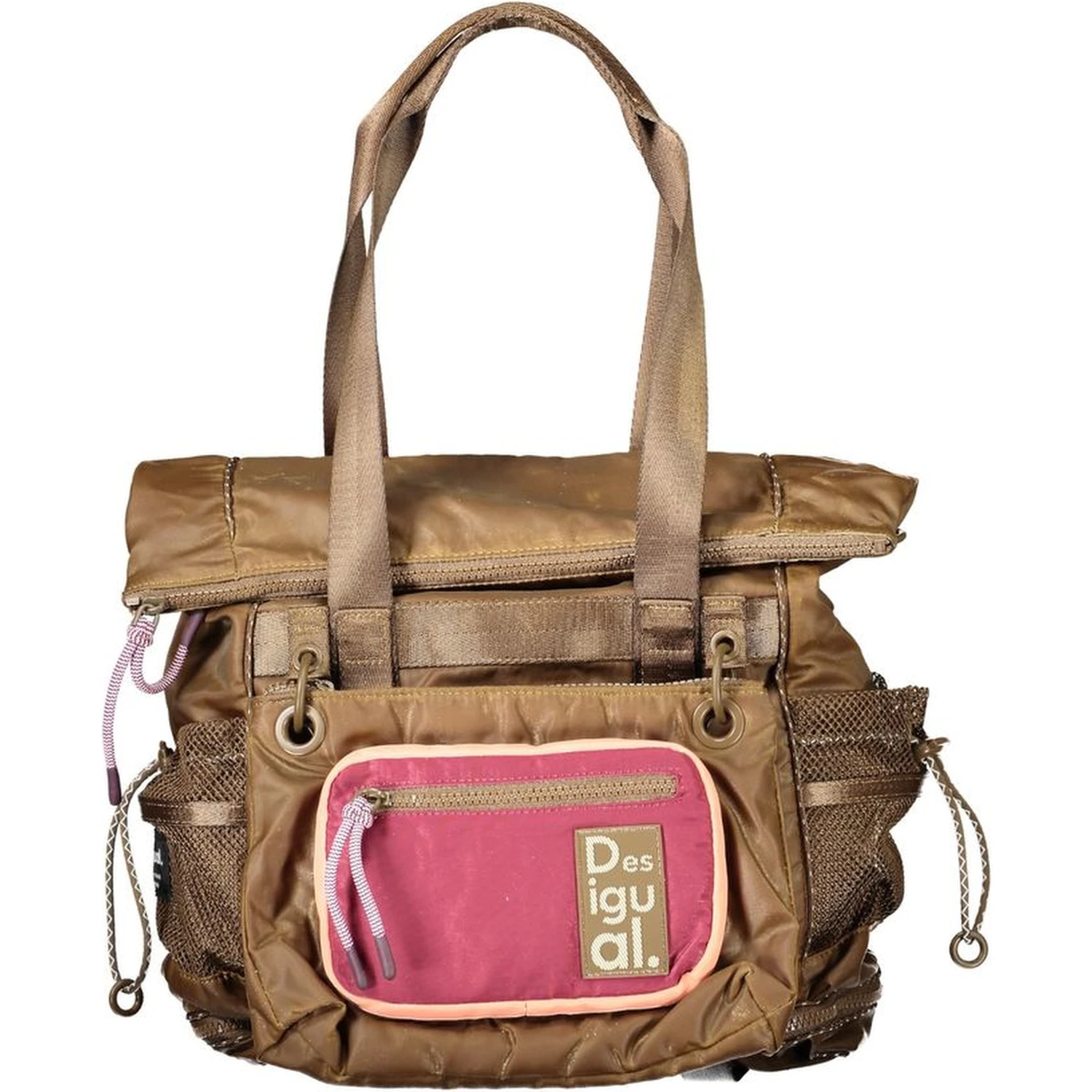 Marrone Poliestere Woman Backpack