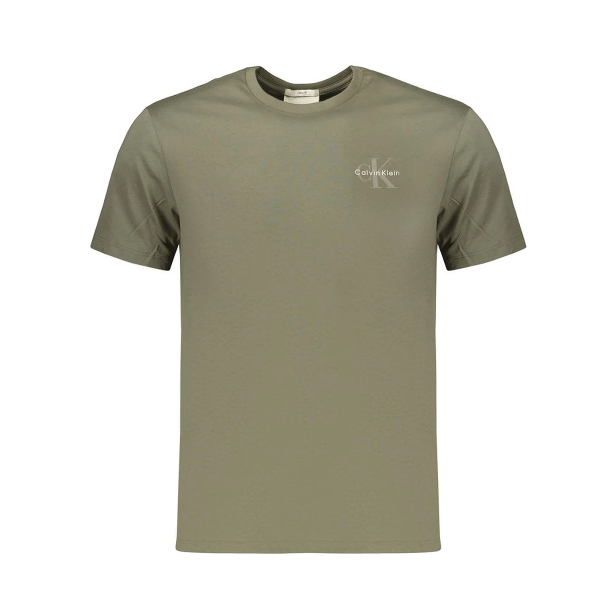 Green Cotton Men's T-Shirt