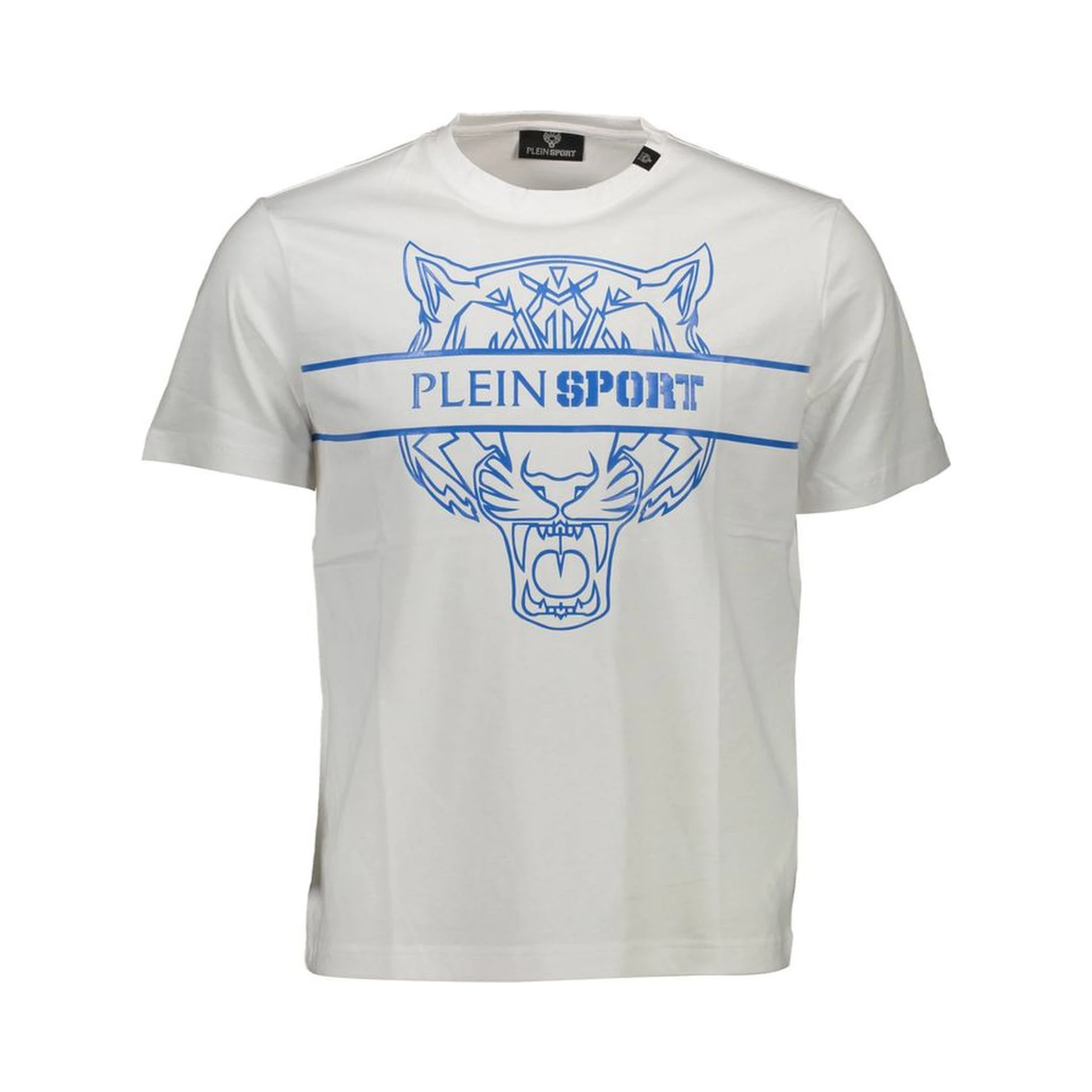 White Cotton Men's T-Shirt