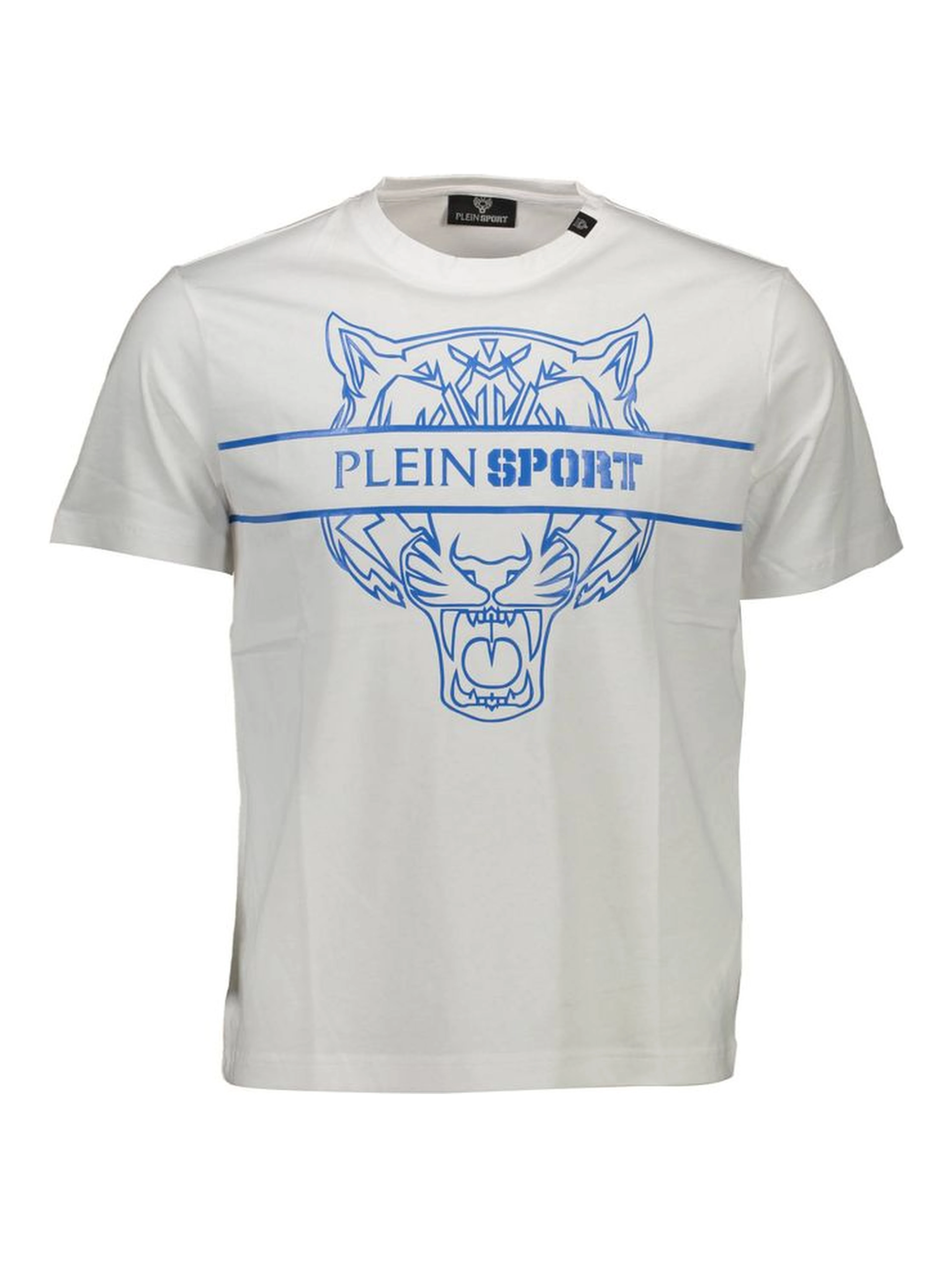 White Cotton Men's T-Shirt