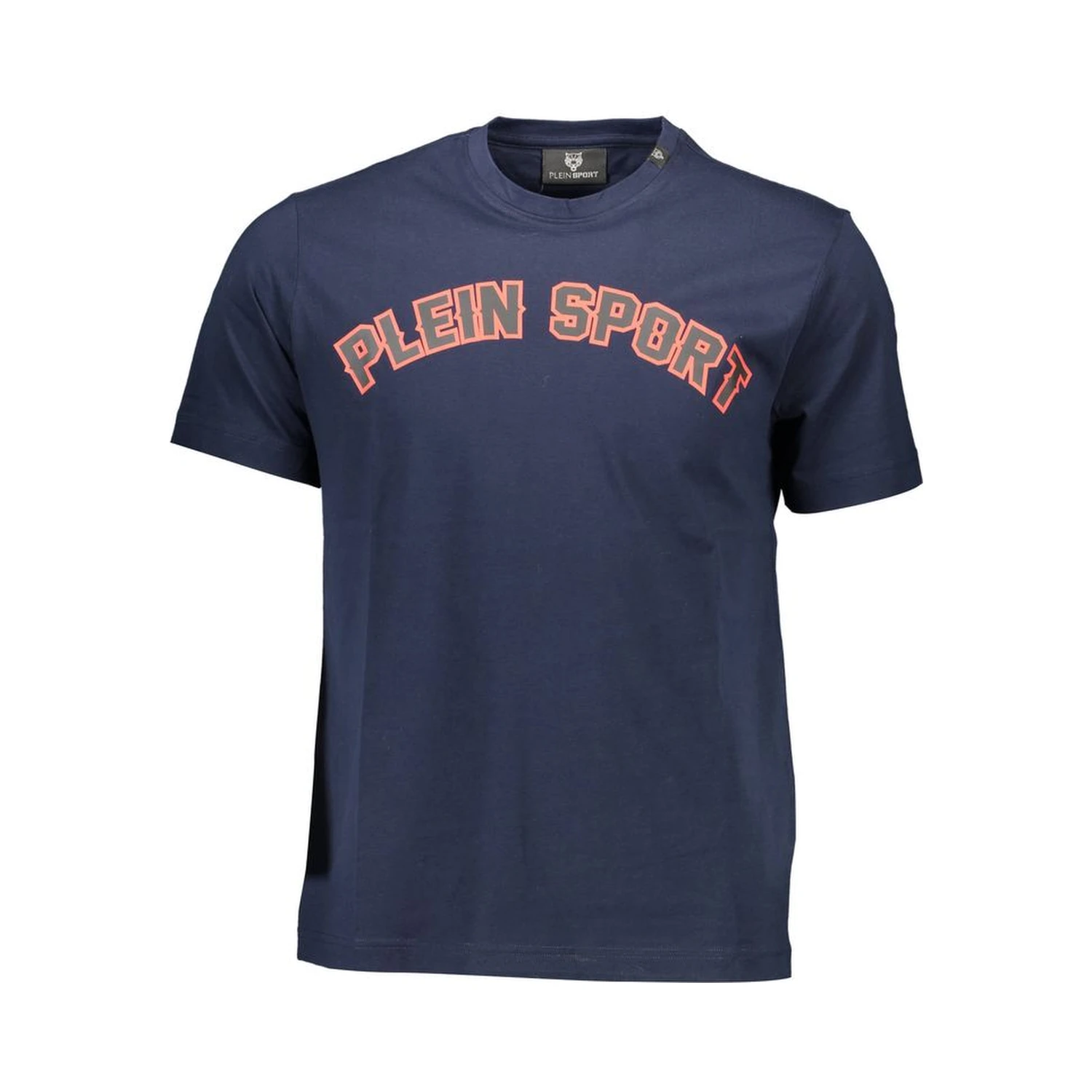 Blue Cotton Men's T-Shirt
