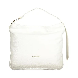 White Polyurethane Women's Bag