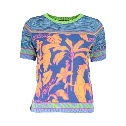 Blue Cotton T-Shirt