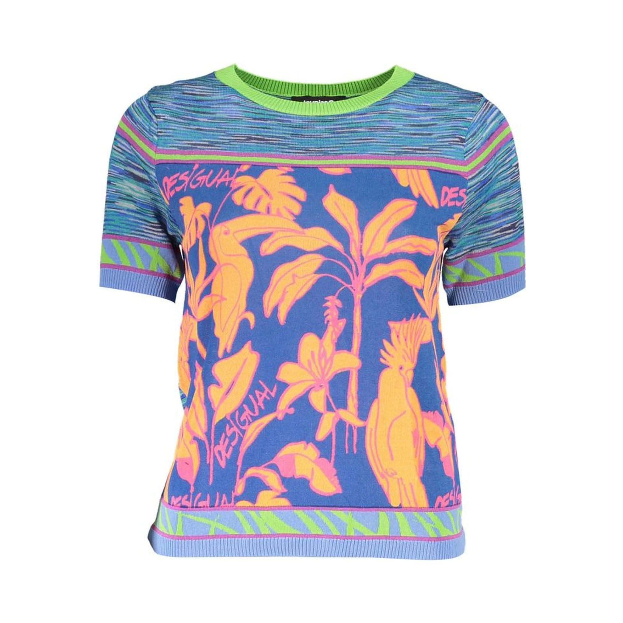 Blue Cotton T-Shirt