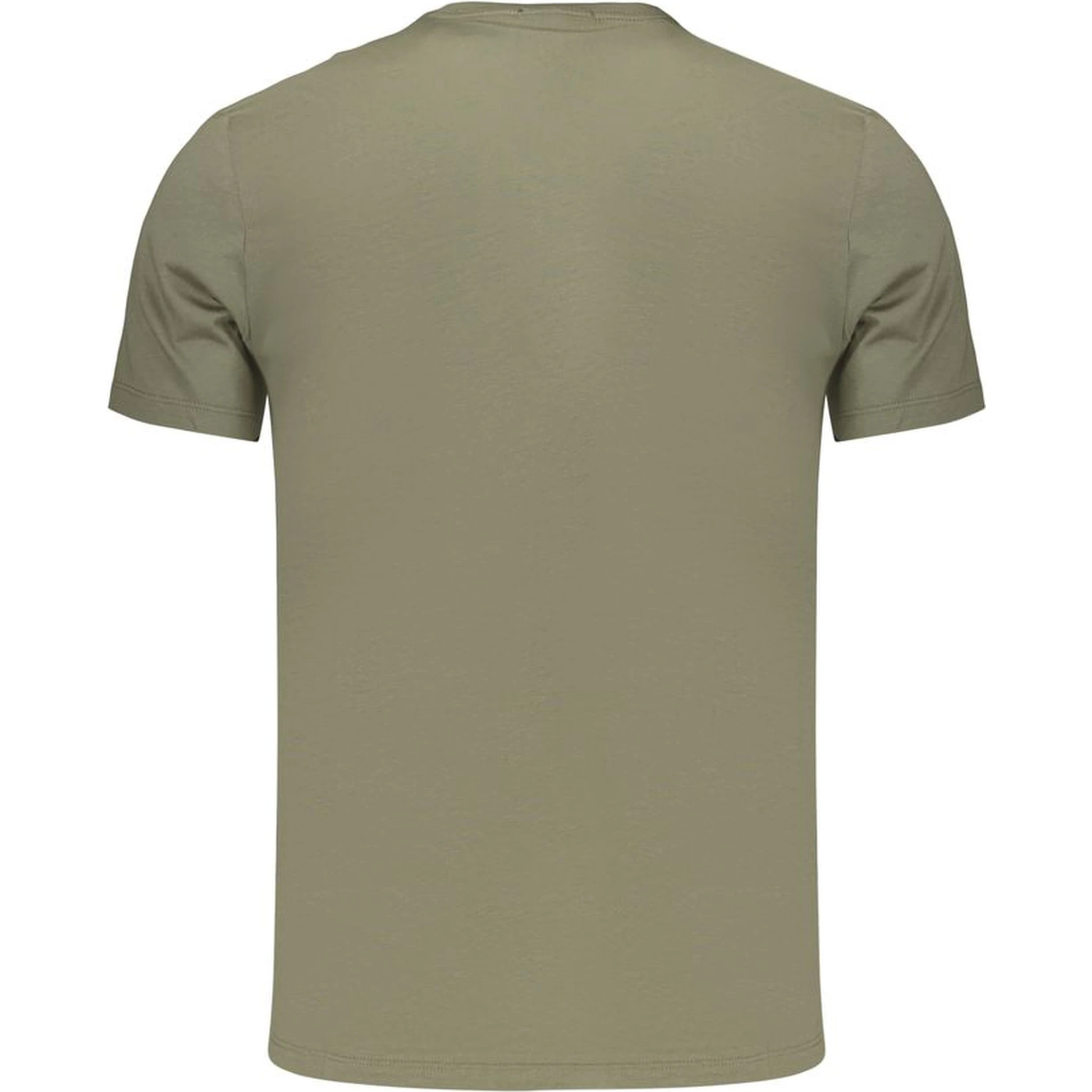 Green Cotton Men's T-Shirt
