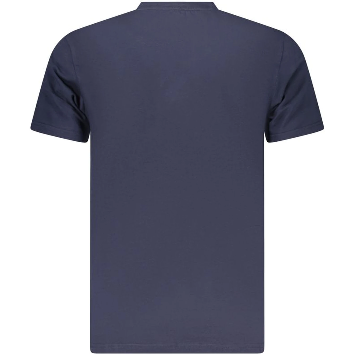 Neon Blue Cotton Mens T-Shirt