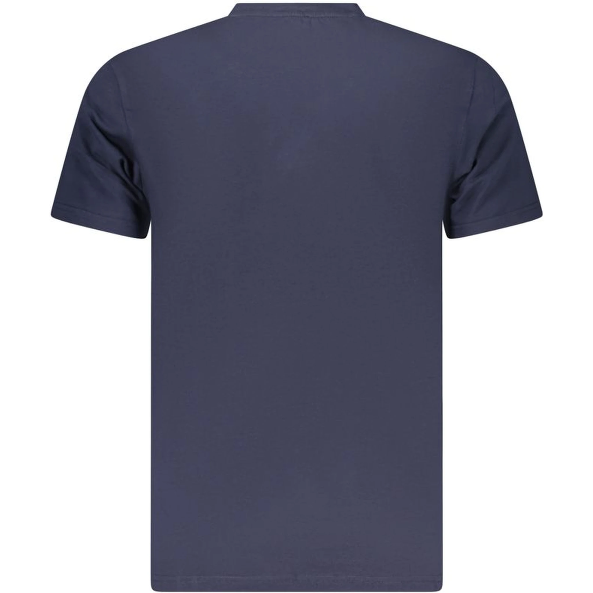 Neon Blue Cotton Mens T-Shirt