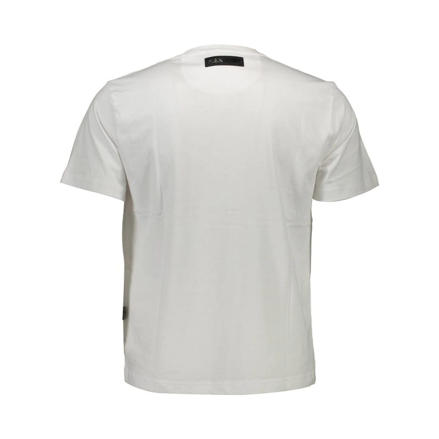 White Cotton Men's T-Shirt