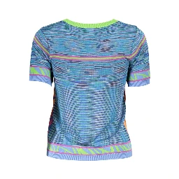 Blue Cotton T-Shirt