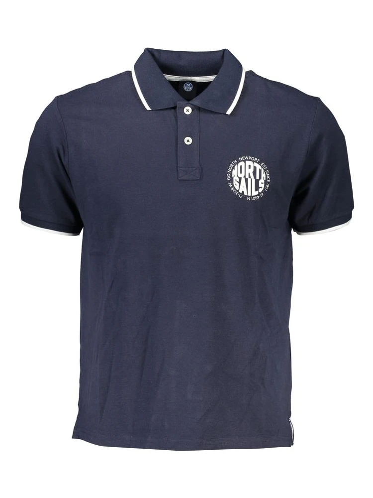 Blu Cotton Men Polo