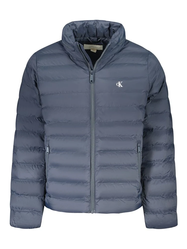 Blu Poliammide Mens Jacket