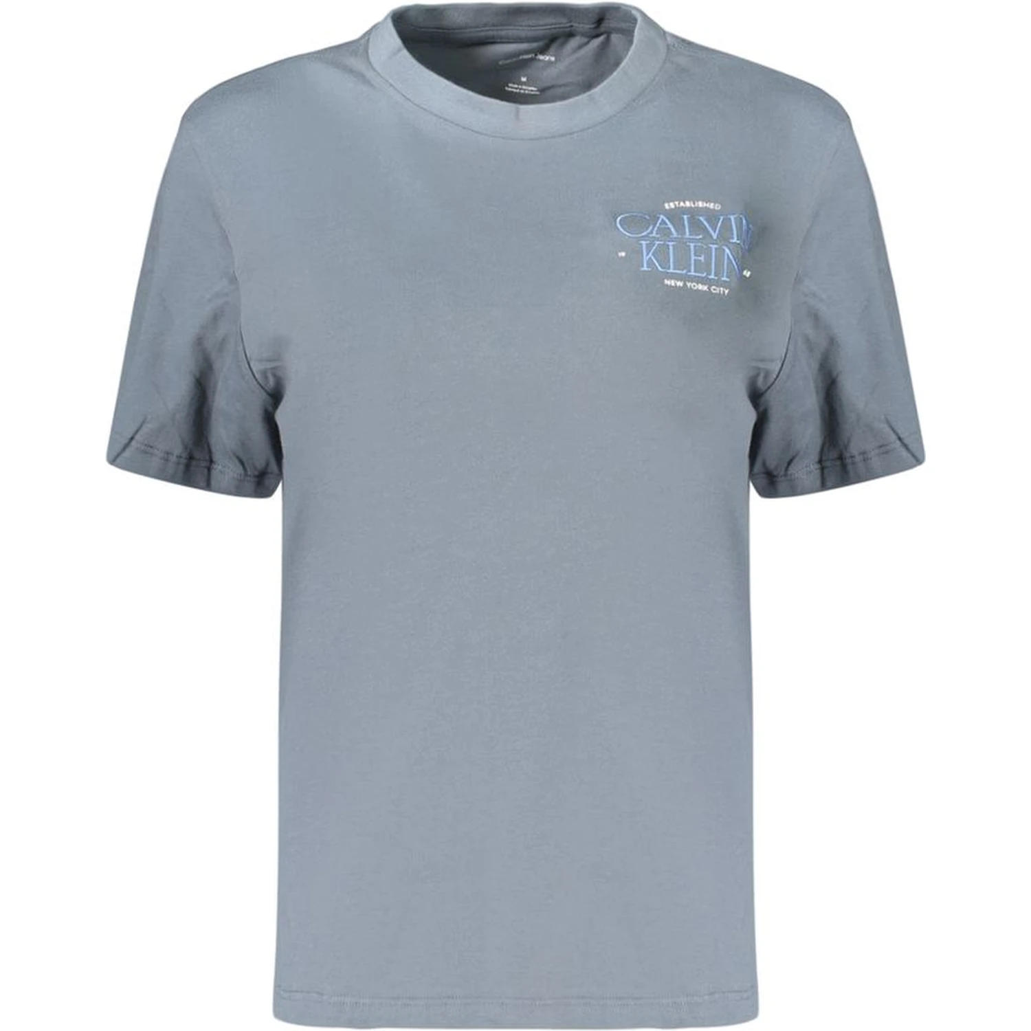 Gray Cotton Women's T-Shirt