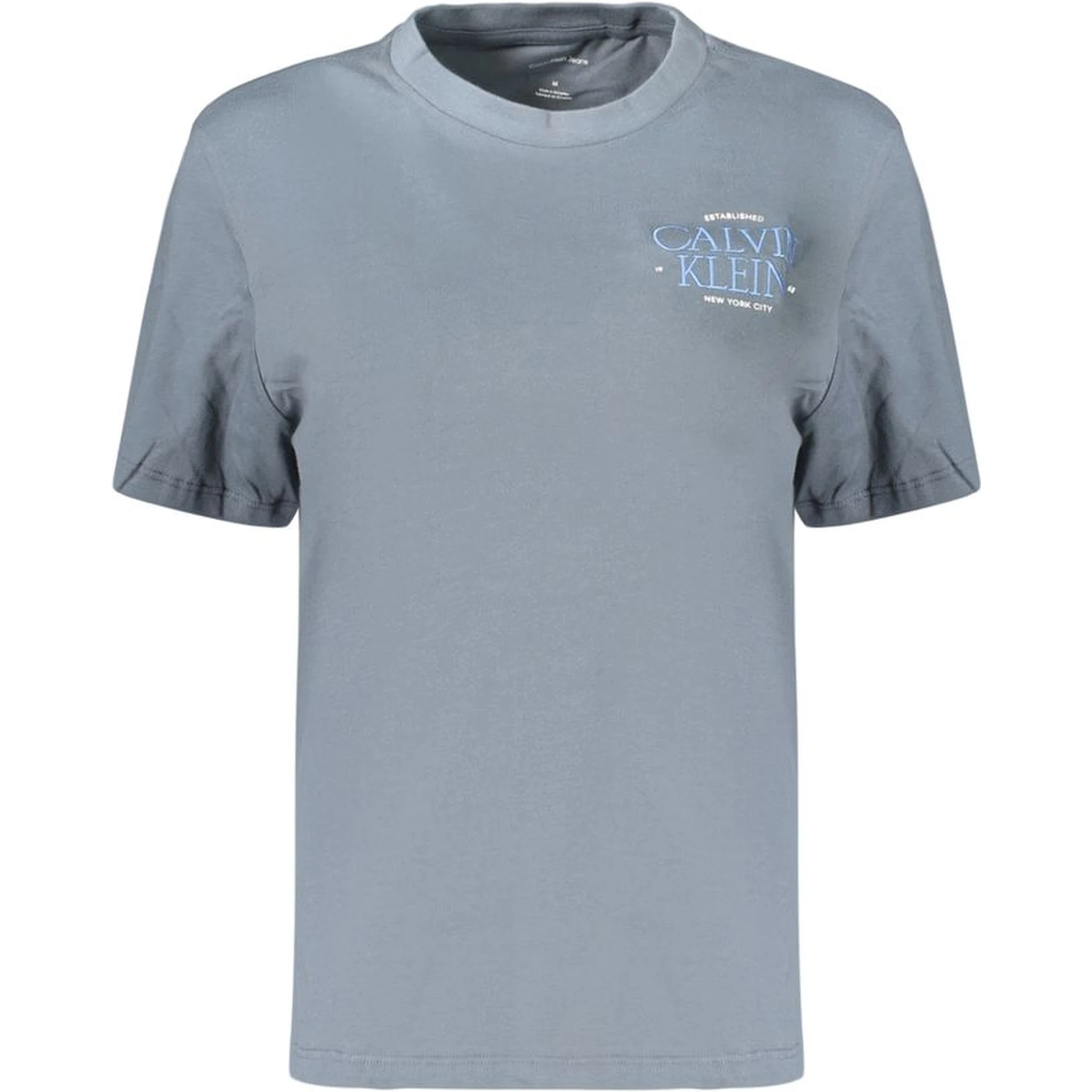 Gray Cotton Women's T-Shirt