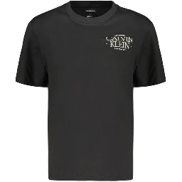 Black Cotton Women's T-Shirt