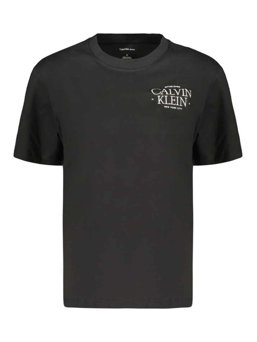 Black Cotton Women's T-Shirt