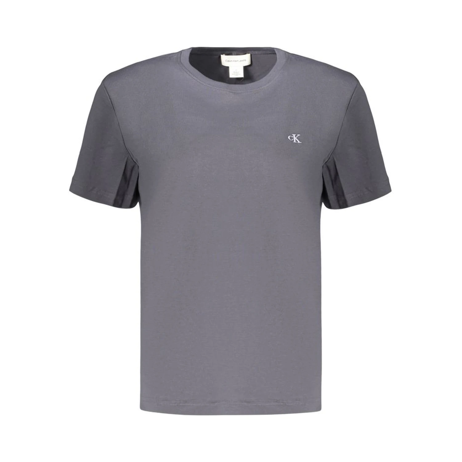 Gray Cotton Women's T-Shirt