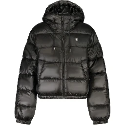 Black Polyester Womens Jacket