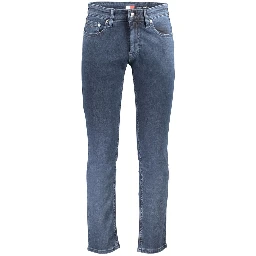Blue Cotton Men's Jeans