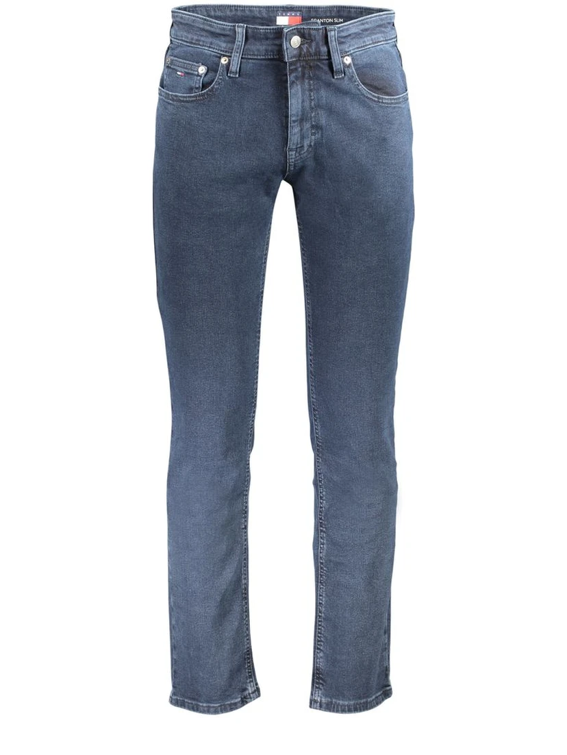 Blue Cotton Men's Jeans