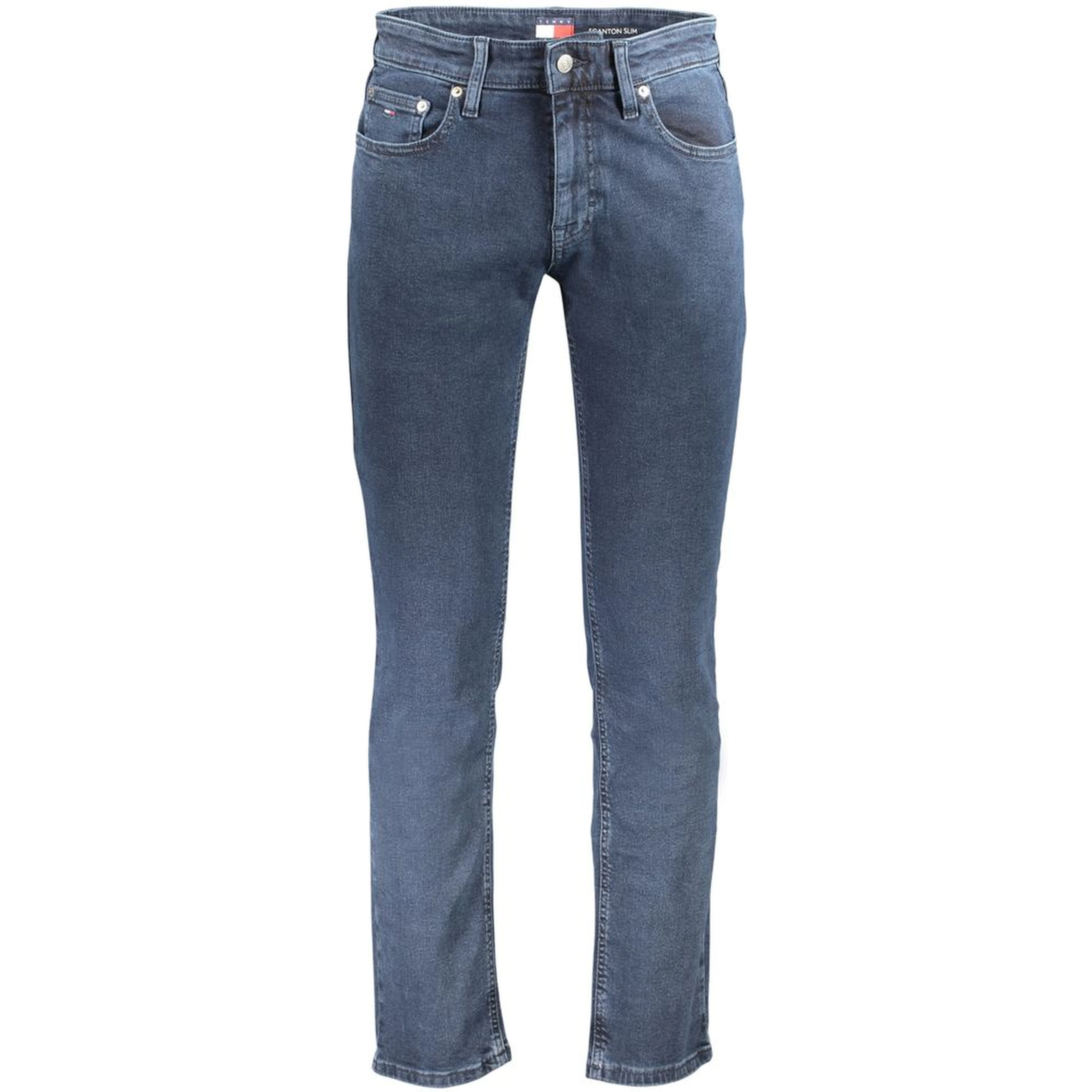 Blue Cotton Men's Jeans