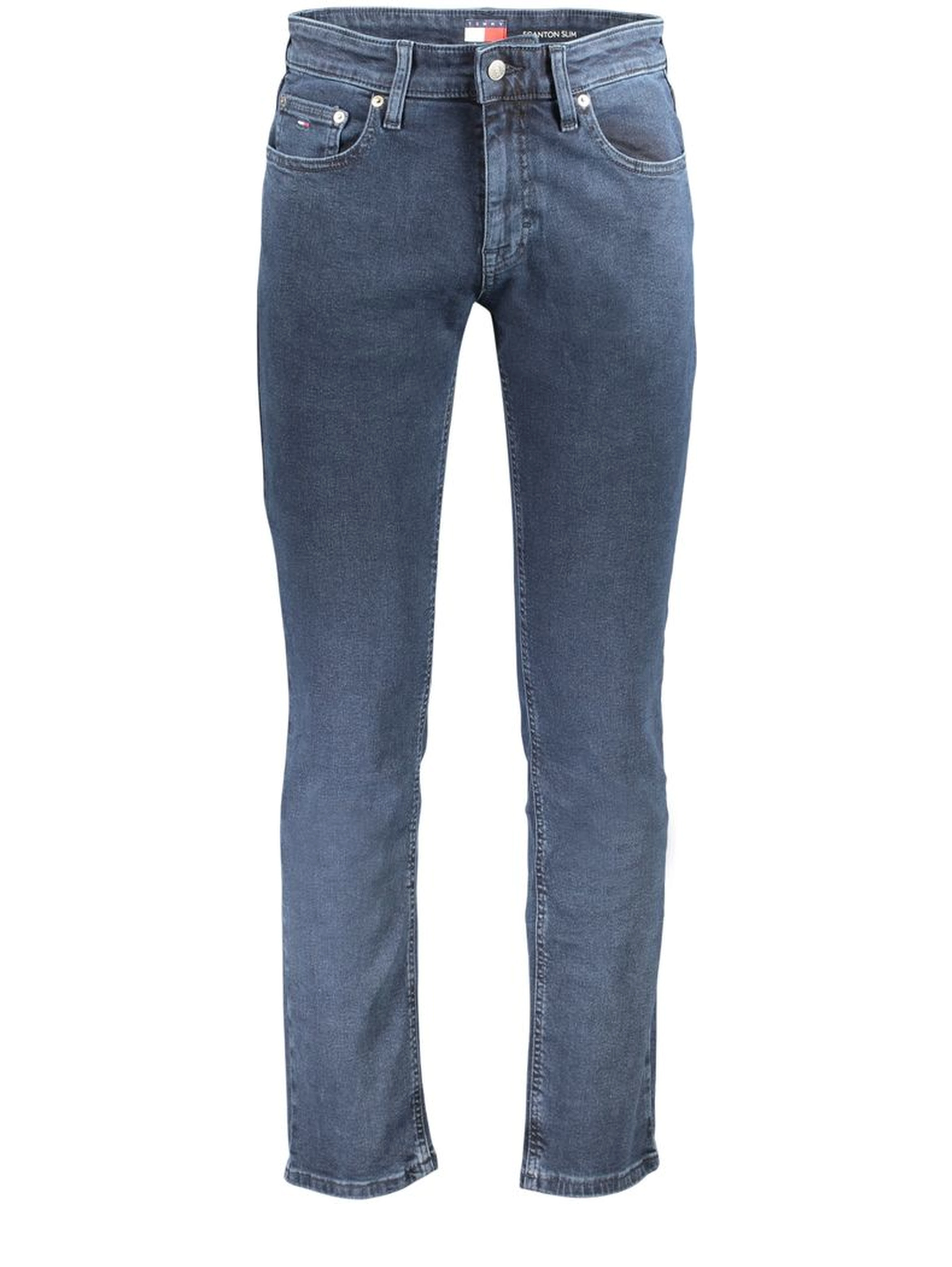 Blue Cotton Men's Jeans